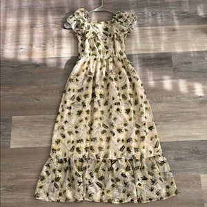 Mikarose The Elle XS Sunflower Dress NEW